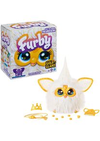 Hasbro, Pl&uuml;schfigur &raquo;Furby Gold Glam interaktives Spielzeug&laquo; mit Licht- und Soundeffet, bunt, Pl&uuml;schfigur