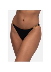 Dorina , Bikini-Hose »FILAO«, Mit modischen goldfarbenen Kettendetails , BLACK , N-Gr , S -N-Gr , S , Bikini-Hose von Dorina