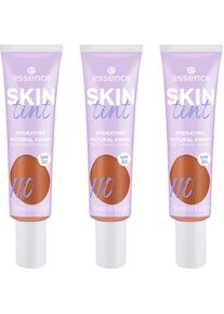 Essence, Damen, Foundation &raquo;SKIN tint&laquo; mit veganen Inhaltsstoffen, natur 110, natur 110, Super leichte und angenehme Textur