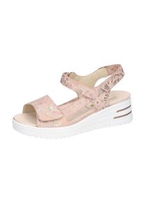 Waldläufer Waldläufer , Plateausandaletten »H-DINA« , Sommerschuh, Sandale, Bequemschuh in Komfortweite H (= sehr weit) , apricot , 6,5 , 6,5 , Sandalette mit...