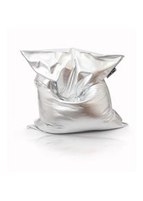 Kinzler, Sitzsack &raquo;Nugget, XXL&laquo; 1 Stk. tlg. gold- oder silberfarben, Outdoor geeignet, Wohnzimmer & Kinderzimmer, silberfarben, Polyester, B/H/T: 130 