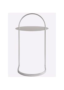 HEINE HOME , Beistelltisch 1 Stk. tlg. , silberfarben