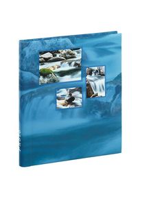 Hama , Fotoalbum »Selbstklebe-Album "Singo", 28x31 cm, 20 weiße Seiten, Aqua« , aquablau , - mehr als nur Fotos einkleben: Die Innenseiten aus...