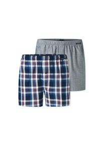 Schiesser , Weiter Boxer »Boxershorts Multipacks« 2er Pack, mit Eingriff, Knopf , sortiert 3 , 5 , 5 , Herrenunterhose von Schiesser
