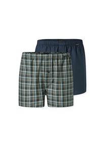 Schiesser , Weiter Boxer »Boxershorts Multipacks« 2er Pack, mit Eingriff, Knopf , sortiert 5 , 6 , 6 , Herrenunterhose von Schiesser