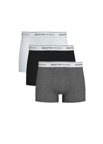 Selected Homme , Boxershorts »SLHLIAM 3-PACK TRUNK NOOS« Packung, 3 Stk. tlg. , 2White , L , L , Boxershorts von Selected Homme