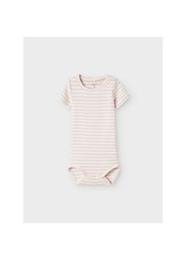 name it , Kurzarmbody »NBNBANI SS BODY NOOS«, Baumwollmischung, Jersey Rippqualität , Winsome Orchid (blank) , N-Gr , 92 -N-Gr , 92 , Body von name...