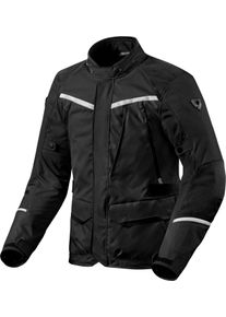 Revit Voltiac 3 H2O, textile jacket waterproof , color: Black/Light Grey , size: L