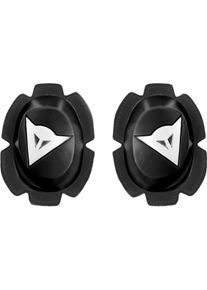 Dainese Pista HD, sliders genou , couleur: Noir/Blanc