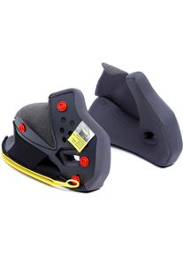 AGV Tourmodular, cheek pads , color: Grey/Black , size: XS-M/35mm