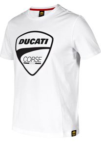 Diadora Utility Ducati Corse, Workwear t-shirt , color: White/Black , size: L