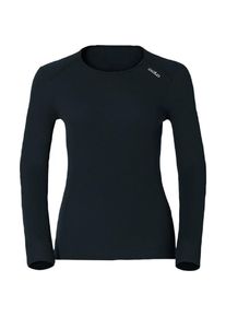 Odlo Damen BL Top Crew Neck Longsleeve schwarz