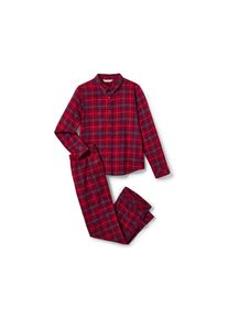 Tchibo - Női flanelpizsama - nő - méret 40 - kék/kockás
