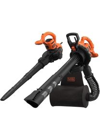 Black and Decker Aspirador-soplador-triturador mochila BEBLV290-QS 2.900W