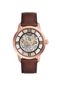 Fossil, Armbanduhr, Townsman, Braun, (Analoguhr, 44 mm)