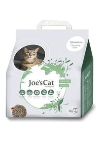Joe's Cat Katzenstreu 8L (Schnell absorbierend, Biologisch abbaubar, Klumpend, Nicht staubend, 3 kg), Katzenstreu