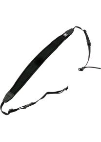 Caruba Camera Neckstrap extra long + Quick release (Schwarz) (Schultergurt), Kameragurt, Schwarz
