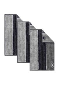 JOOP! Ręcznik dla mężczyzn szary / czarny Rozmiar 30x50cm