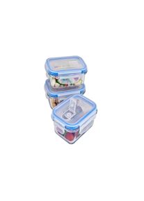 INALSA Fiambrera rectangular Cristal 370cc