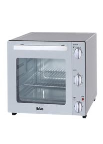 Horno BELTAX 58L Plata BEO-2058-S, Capacidad: 58L, Potencia: 2000W, Temperatura ajustable hasta 230°C, Temporizador hasta 60 minutos