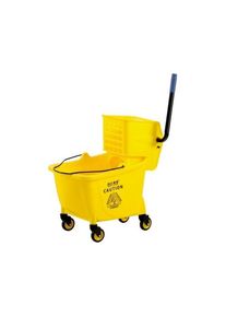 Secchio carrellato per pulizia cm 60x40x92h