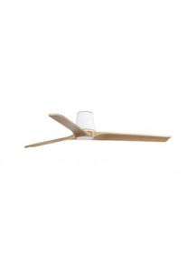 Ventilador de Techo FARO Heywood Tub 132cm Blanco/Haya Sin Luz