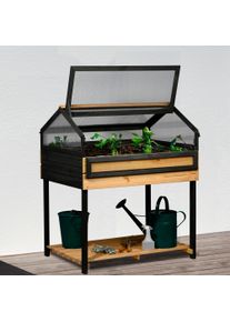 Dobar Hochbeet »"Vierjahreszeiten" Gr. XXL« Das XXL-Hochbeet ist ca. 100 x 73 x 121,5 cm (L x B x H) groß, Größe B/H/T: 100 cm x 121,5 cm x 73 cm