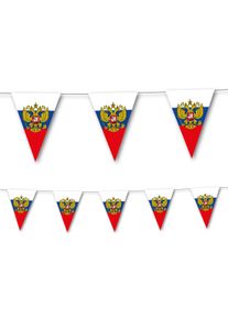 Chaîne de fanion en papier de Russie 3.5mx 30cm