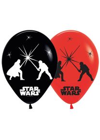 Amscan 5 ballons LED Star Wars 28cm