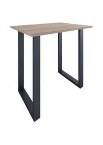 Vcm Bartisch XONA Schwarz/ Eiche ca.110x102x80cm