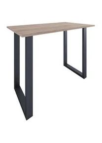 Vcm Bartisch XONA Schwarz/ Eiche ca.140x102x80cm