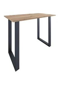 Vcm Bartisch XONA Schwarz/ Eiche ca.140x102x80cm