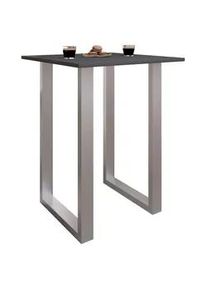 Vcm Bartisch Xona ca. 80x102x50 cm Anthr./Silber