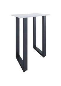 Vcm Bartisch Xona ca. 80x102x50 cm Weiß/Schwarz