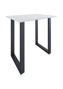 Vcm Bartisch XONA Schwarz/ Weiß ca.110x102x80cm