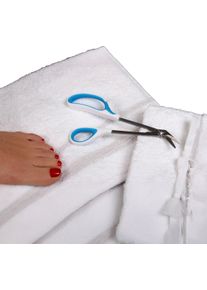 Damen Profi-Nagelschere silberfarben Größe 0