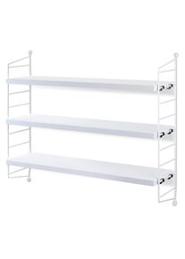 String Furniture Regal String Pocket Wei&szlig; /