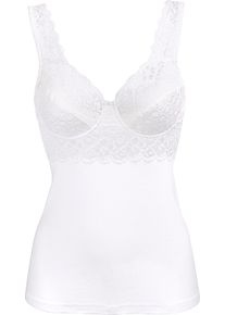 Nina von C. Damer BH-linne med reglerbara axelband vit Größe 80C
