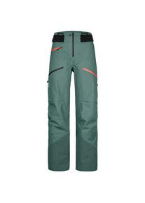 Ortovox Women's 3L Deep Shell Pants Ski trousers Women (M, turquoise)