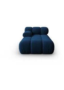 Micadoni Chaiselongue links Bellis aus Samt königsblau , Textil , 97x62x157 cm , Hergestellt in Europa, Oeko-Tex® , Wohnzimmer, Sofas & Couches, Sofas, Recamieren