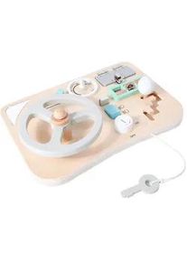 Kinderlenkrad , Multicolor , Holz , 29.5x20 cm , Spielzeug, Holzspielzeug