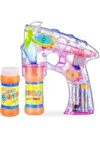 Relaxdays Seifenblasenpistole , Kunststoff , 5x18x14 cm , Freizeit & Co, Gartenspielzeug