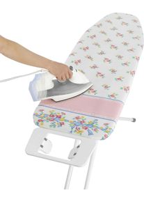 unisex Bügelbrettbezug weiß-gemustert Größe 0