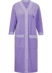 feel good Damer Morgonrock lavendel Gr&ouml;&szlig;e 48/50