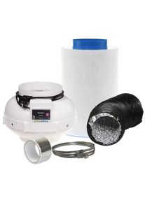 Kit di aspirazione da Carbon Active 1000 m³/h ø200 mm