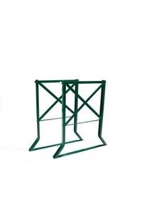 Biertischgarnitur , Grün , Metall , 68x78x4 cm , FSC Mix, Europäischer Sicherheitsstandard , Gartenmöbel, Gartengarnituren, Gartenmöbel-Sets