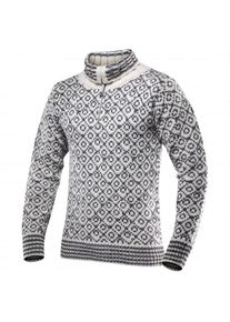 DEVOLD Svalbard Sweater Zip-Neck Wool jumper (M, grey)