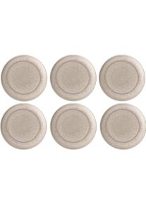 Villeroy & Boch Villeroy & Boch Speiseteller Perlemor Sand, Teller, Beige