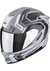 Scorpion EXO-1400 Evo Air II Linart, full face helmet , color: Grey/White/Black , size: XL