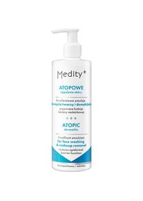 Medity, Gesichtsreinigung, Atopic Dermatitis Emollient Face Wash And Makeup Remover 200ml (Make-Up Entferner, Reinigungsgel)